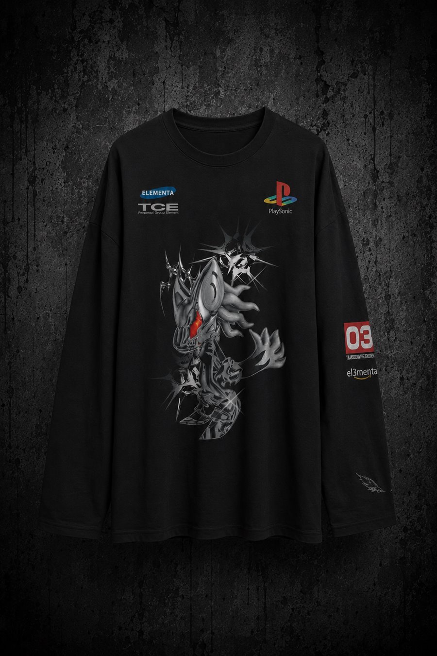Longsleeve Sonic — мерч zxcursed